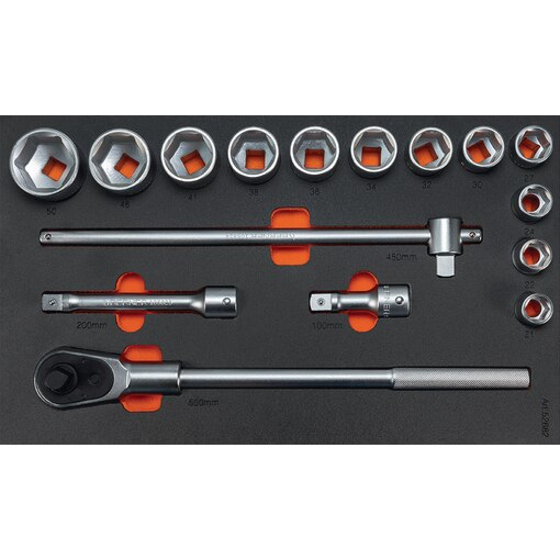 Hard Foam Inlet with 3/4 Socket Wrench Set